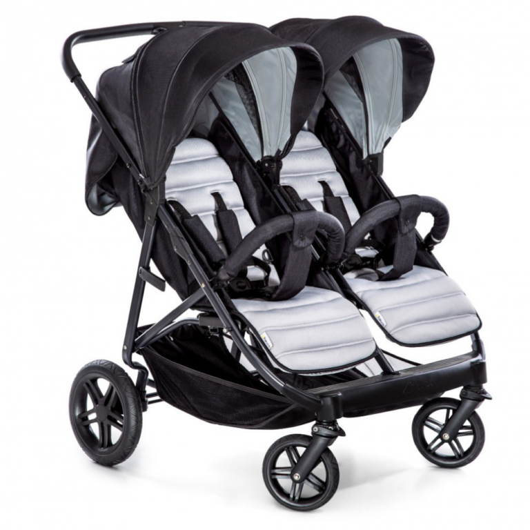 Hauck Rapid 3R Duo Double Pushchair – Silver/Charcoal - All Little One ...